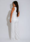 Regal Poise Jumpsuit White