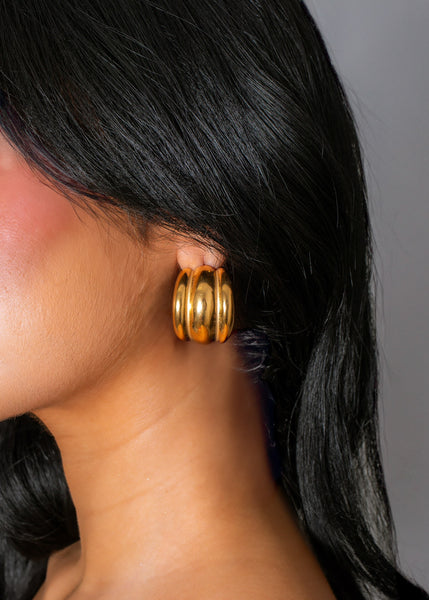 Radiant Orbit Earrings Gold – Diva Boutique Online