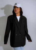  Professional and Stylish Black Oversized Blazer for Executives