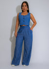 Modern Muse Pant Set Blue