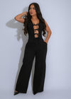 Sleek Tied Pant Set Black* perfect for a sophisticated evening look