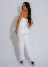 The Luxe Bond Crop Top White