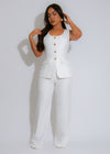 Regal Poise Jumpsuit White