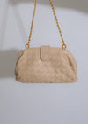 The Milan Woven Handbag Nude