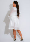 The Heartstrings Skirt Set White