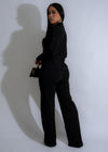 Noble Legacy Pant Set Black - High-quality black pants and matching top for formal occasions