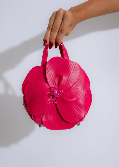 Petal Perfection Handbag Pink, a stylish and versatile accessory for any occasion