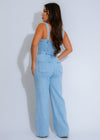 Rebel Utility Jumpsuit Light Denim