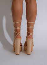  Stylish and versatile nude heels with a comfortable and chic look