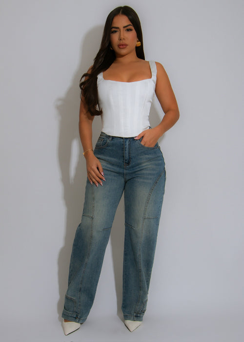 The Rebel Curve Jeans Denim