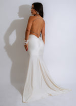 Elegant Diva Exclusive Mermaid Skirt White for a Sophisticated Look