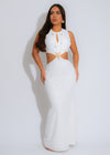 Starry Sands Maxi Dress White