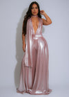 Liquid Glamour Jumpsuit Pink