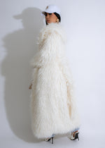 Stylish and luxurious Arctic Dream Coat White for winter fashion enthusiasts