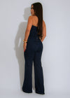 Dominion Chic Pant Set Dark Denim