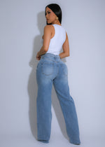 Vintage Fade Jeans Light Denim