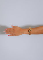 Infinity Flow Bracelet Gold