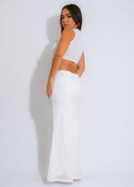 Starry Sands Maxi Dress White