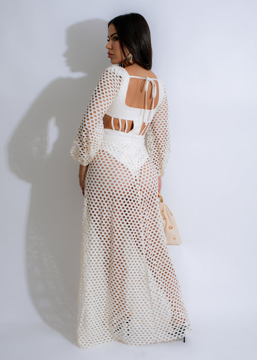 Caught In The Moment Maxi Dress Nude