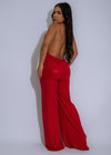 Without Complications Jumpsuit Red