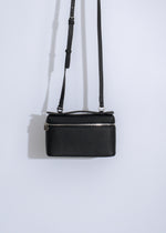 Elegant and functional City Sleek Crossbody Handbag Black, designed with a sleek black color, adjustable crossbody strap, and multiple pockets for organization