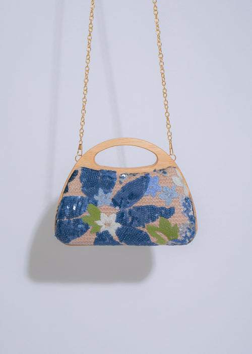 Soleil Blossom Handbag Blue