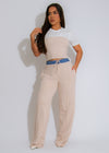 Urban Flex Pant Set Nude