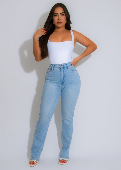 Classic Sculpt Jeans Light Denim