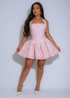 Eternal Bloom Mini Dress Pink