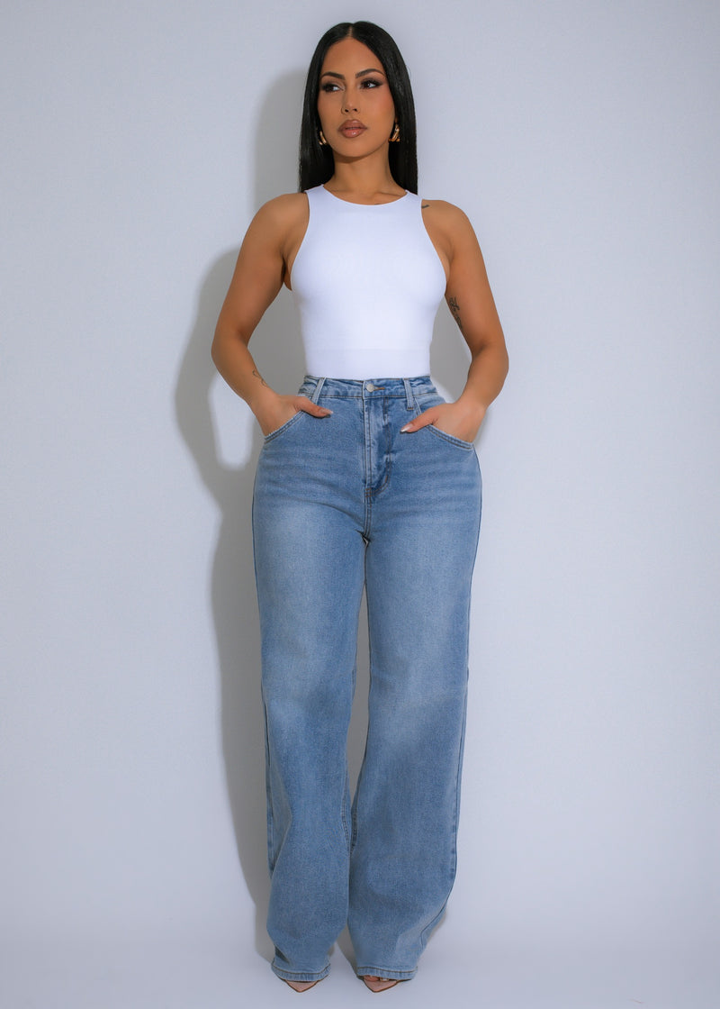 Vintage Fade Jeans Light Denim