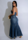  Stylish and versatile Urban Icon Maxi Dress Denim with sleeveless design