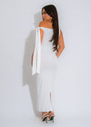 The Sleek Obsession Midi Dress White