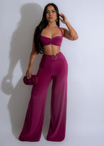 Golden Horizon Pant Set Purple