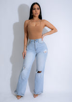 Simplicity Charm Crop Top Nude, a comfortable and stylish option for everyday wear, featuring a charming design