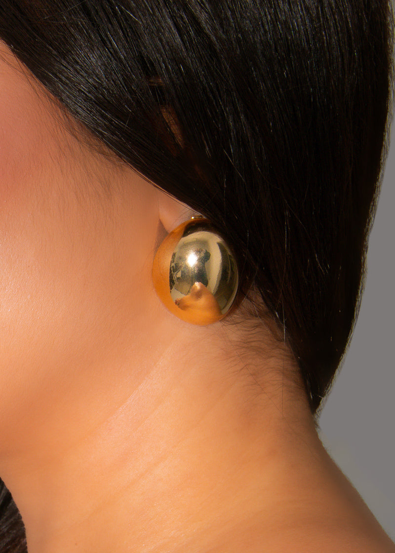 Radiance Bold Earrings Gold