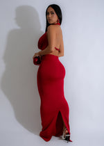  Stunning Infinite Midnight Maxi Dress Red perfect for any special occasion