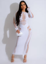 This Is Essential Midi Dress White