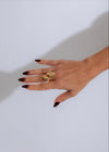 Beautiful Fluid Harmony Ring Gold, a stunning and elegant jewelry piece