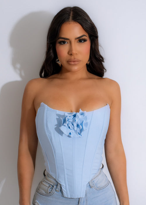Personal Growth Corset Blue