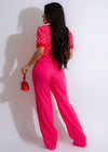 Decision To Leave Linen Pant Pink