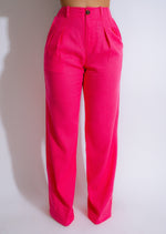 Decision To Leave Linen Pant Pink