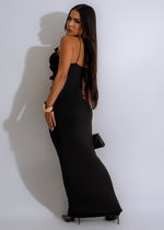 Exotic Girl Maxi Dress Black