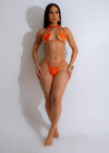 Queen Of Hearts Bikini Set Orange