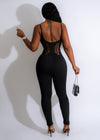 Stylish and comfortable black jumpsuit perfect for beating the summer heat