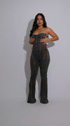 The Corset Rebel Jumpsuit Black