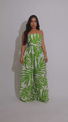 Jungle Luxe Jumpsuit Green