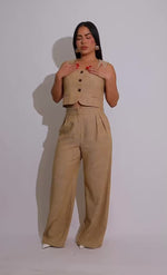 Modern Muse Pant Set Brown