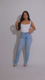 Classic Sculpt Jeans Light Denim