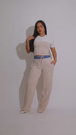 Urban Flex Pant Set Nude