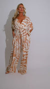 The Savannah Breeze Jumpsuit Nude